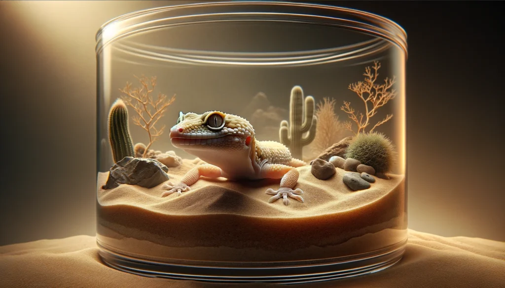 terrarium animal such as gecko